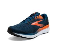 Brooks Herren Ghost 16 Sneaker, Blue Opal/Black/Nasturtium, 40 EU