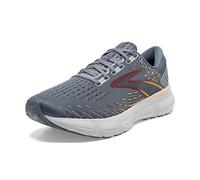 Brooks Herren Glycerin 20 Neutral Laufschuh, Grau/Chili-Öl/Orange, 42 EU