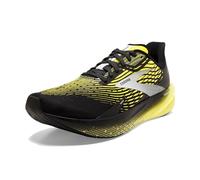 Brooks Herren Hyperion Max Sneaker, Black Blazing Yellow White, 45 EU