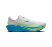 Brooks Herrenlaufschuhe Ghost AMP, White/Blue/Paradise Green - weiß/blau / 43