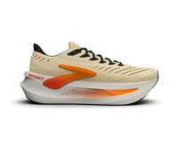 Brooks Herrenlaufschuhe Glycerin Max 2 Rutabaga/Orange/Shocking Orange, maximal gedämpfter Laufschuh für Komfort und sanfte Übergänge - Weiss/Orange / 45,5
