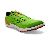 Brooks Hyperion Draft XC Spikeless Unisex - 100038 1D 308 Green Gecko/Red Orange/White 39