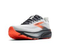 Brooks Men’s Ghost 17 Neutral Running Shoe, Oyster Mushroom/Orange/Ebony, 8.5 X-Wide