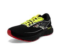 Brooks Trace 2 Herren-Sneaker, Black Nightlife Red, 46 EU