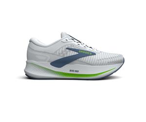 Brooks Revel Max White/Moonlight/Green Gecko Mann 44 44