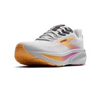Brooks Women’s Ghost 17 Neutral Running Shoe, Oyster/Apricot/Pink, 11.5 X-Wide