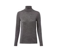 brookshire Rollkragenpullover aus Merinowolle Damen grau, XXL