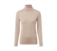 brookshire Rollkragenpullover aus Merinowolle Damen kitt, XXL