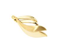 Brosche JOBO, gold (gelbgold 333), Broschen, Damen, Gelbgold 333, Brosche, 333 Gold (23818555-0) gelbgold 333