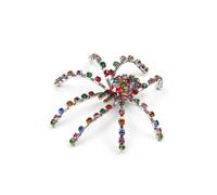 Brosche "Thekla", Damen, bunt (mehrfarbig), Glas, COLLEZIONE ALESSANDRO, Broschen, mit Glassteinen (29229963-0) mehrfarbig