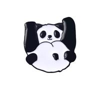 Broschen für Kleidung Niedliche Panda Pins Rucksack Pins Legierung Emaille Brosche Lustige Panda Brosche für Bookbags Kleidung Jacken Hut Dekoration (A, One Size)
