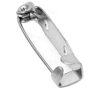 Broschennadeln Silber 35 Stück 45 mm Metall für Schmuck- und Handarbeiten