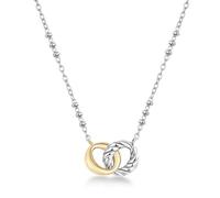 Brosway Amy Damen Halskette Silber aus Edelstahl 316L mit Anhänger - Elegante Damen Kette, Schmuck für Alltag und besondere Anlässe, BAY03