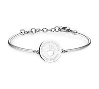 Brosway Armband Frau aus Edelstahl mit Symbolen Hand der Fatima, Armband Frau Kollektion CHAKRA - BHK44