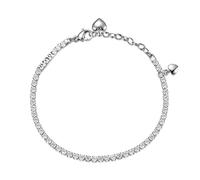 Brosway Armband Frau aus Edelstahl mit Symbolen Herz, Armband Frau Kollektion DESIDERI - BEI030