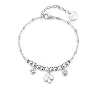Brosway Armband Frau mit Symbol Kleeblatt aus Edelstahl | Kollektion CHAKRA - BHKB265