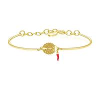 Brosway Armband Frau aus Edelstahl mit Symbolen Marienkäfer, Armband Frau Kollektion CHAKRA - BHK318