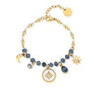 Brosway Armband Frau aus Edelstahl mit Symbolen Stern, Armband Frau Kollektion CHAKRA - BHKB136