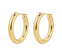 Brosway AURA Ohrhänger für Damen aus Edelstahl in der Farbe Gold, Durchmesser: 40 mm, BAU25