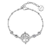 Brosway Damen-Armband aus Stahl und Kristallen mit Symbol Baum des Lebens | Kollektion Chakra - BHKB289
