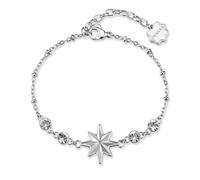 Brosway Damen-Armband aus Stahl und Kristallen mit Symbol Windrose | Kollektion Chakra - BHKB291