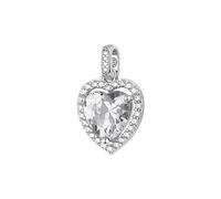 Brosway Damen-Charm aus Silber und Unendlichkeit Weiß mit Herz-Symbol | Kollektion Fancy - FIW163