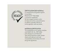 Brosway Damen-Halskette mit Perlen und Kristallen, Herzanhänger aus Gold, elegante Kette BHKN184