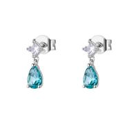 Brosway Damenohrringe aus Silber und Aqua Green | Kollektion Fancy - FAG16