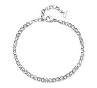 Brosway DESIDERI Armband für Damen aus Edelstahl in der Farbe Silber, Länge: 20 cm, BEI099