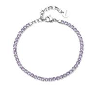 Brosway DESIDERI Armband für Damen aus Edelstahl in der Farbe Silber, Länge: 20 cm, BEI103