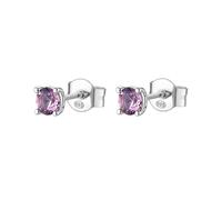Brosway Einzelner Damenohrring, Ohrstecker aus Silber und Tender Pink | Kollektion Fancy - FTP13