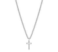 Brosway Halskette Ink für Herren in der Farbe Silber mit Karabinerverschluss, Länge: 50 cm, BIK10