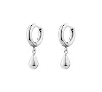 Brosway Perfect Creolen für Damen aus 316L Edelstahl mit Tropfenanhänger Größe: 2,5 cm, BPC44