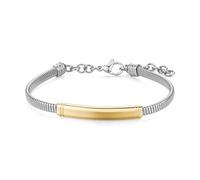 Brosway Riptide BTD054 Herren-Armband aus Stahl, Silber und Gold