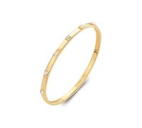 Brosway WITHYOU rigid women's bracelet, golden 316L steel BWY59 with crystals