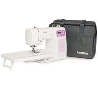 Brother CX70PES (neues Modell) Elektronische Nähmaschine mit 70 Nähstichen - Tisch und Tasche inklusive, Weiß