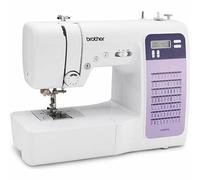Brother FS70WTx Patchwork (70 Stiche) - Nähmaschine mit Anschiebetisch Weiß, Lila