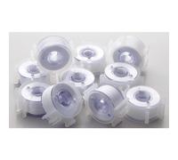 Brother Kunststoffspulen, vorgespult, mit Clips N°60 Näh-und Stickmaschinen (10 Stk) PWB60