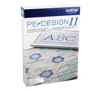 Brother PE Design 11 (Vollversion): die vielseitige Software für das Scannen von Stick- und Nähprojekten, weiß
