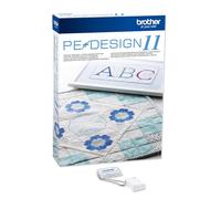 Brother PE Design 11 (Vollversion): die vielseitige Software für das Scannen von Stick- und Nähprojekten, weiß