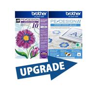 Brother PE Design Upgrade von 5-9, Next auf 10 - dann 11
