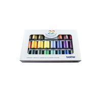 Brother shiny broderitråd 22 rl.