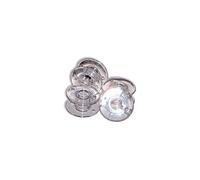 Brother Spulen 9,2 mm, 10 Stück, Transparent, Kunststoff, Zylinderförmig, Embroidery Bobbin, Bobbins