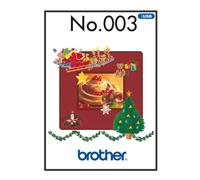 Brother Stickmusterkarte No. 003