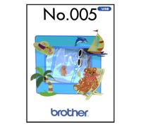 Brother Stickmusterkarte No. 005