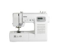 Brother Weiß Manuelle Nähmaschine Sägen 7 Ein-Schritt LCD 750 SPM one-step Manual White (FS60X)