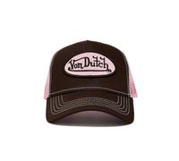 (Brown and Pink Classic Trucker)Von Dutch Trucker Hats / All Styles