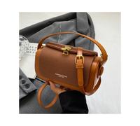 (Brown) Simple Fashion Mini Square Women Crossbody Bags 2025 Luxury Designer Purses And Handbags Box Shape Pure Color Shoulder Satchels