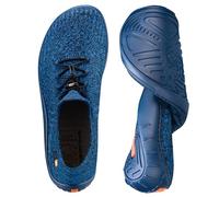 BRUBECK Merinowolle Barfußschuhe für Herren | SH5003 | Gr 43 | Navy Blau/Blau | Komfort und Stil vereint | Leicht und Flexibel | Perfekt für den aktiven Mann | Aus Merinowolle hergestellt
