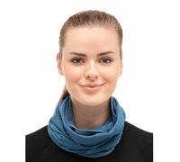 BRUBECK X-PERT 54% Merino Schlauchschal | Sturmmaske & Kopftuch | Outdoor & Sport Accessoire | Unisex, Gr.:L - XL, Farbe:Blaue Jeans
